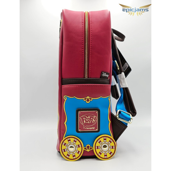 Loungefly SDCC LE Disney A Bug's Life Mini Backpack Bag and Heimlich Pop Bundle - Picture 5 of 10